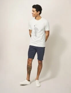 WHITE STUFF Cotton Rich Flamingo Graphic T-Shirt -Marksandspencer Sale Store SD 10 T19 3063 V4 X EC 1