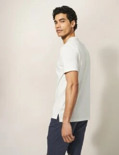 WHITE STUFF Cotton Rich Flamingo Graphic T-Shirt -Marksandspencer Sale Store SD 10 T19 3063 V4 X EC 3