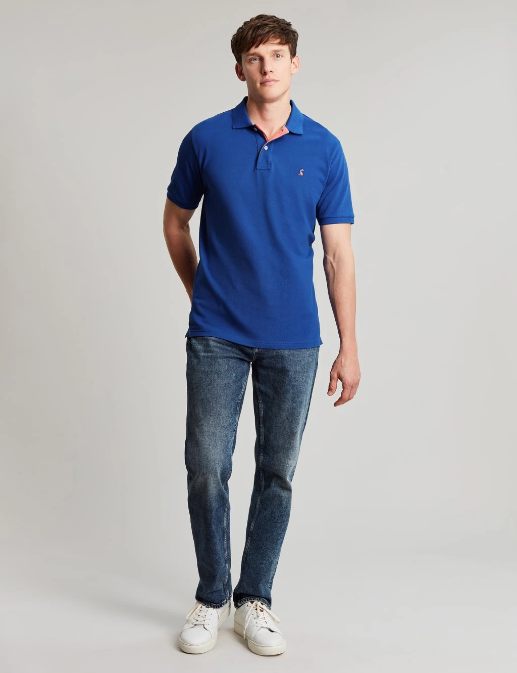 Joules Pure Cotton Jersey Polo Shirt 4 Joules Pure Cotton Jersey Polo Shirt - Image 4