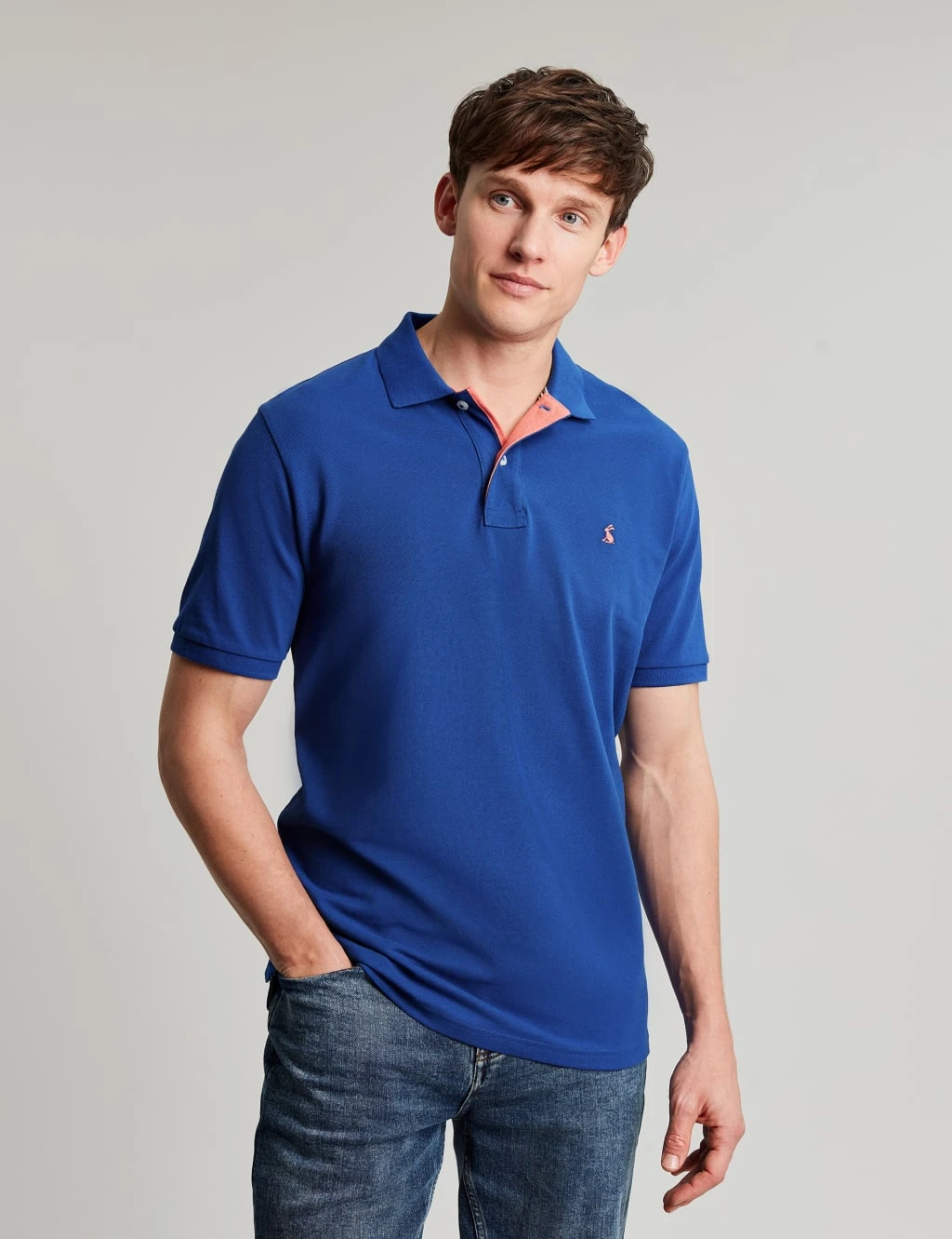 Joules Pure Cotton Jersey Polo Shirt 5 Joules Pure Cotton Jersey Polo Shirt - Image 5