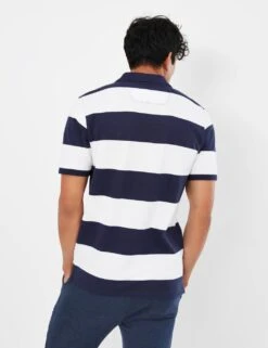 Joules Pure Cotton Striped Short Sleeve Polo Shirt -Marksandspencer Sale Store SD 10 T19 4401 E4 X EC 5