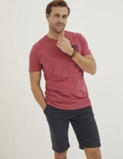 Pure Cotton Surf Graphic T-Shirt