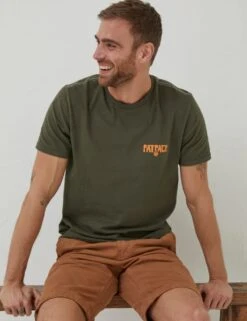 Pure Cotton Surf Graphic T-Shirt