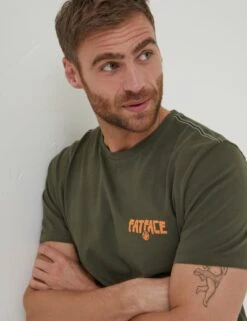 Pure Cotton Surf Graphic T-Shirt -Marksandspencer Sale Store SD 10 T19 5460M J0 X EC 2