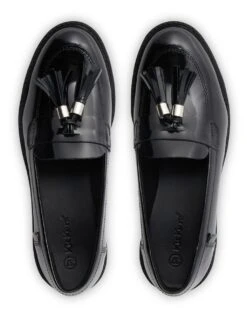 Kickers Leather Patent Tassel Loafers -Marksandspencer Sale Store SD 10 T54 2076 Y1 X EC 3