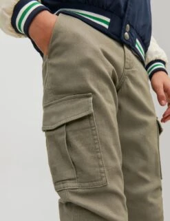 Jack & Jones Junior Cotton Rich Cargos -Marksandspencer Sale Store SD 10 T54 2169 J0 X EC 2