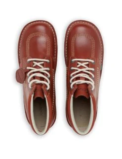 Kickers Leather Lace Up Chunky Boots -Marksandspencer Sale Store SD 10 T54 3203 VS X EC 1