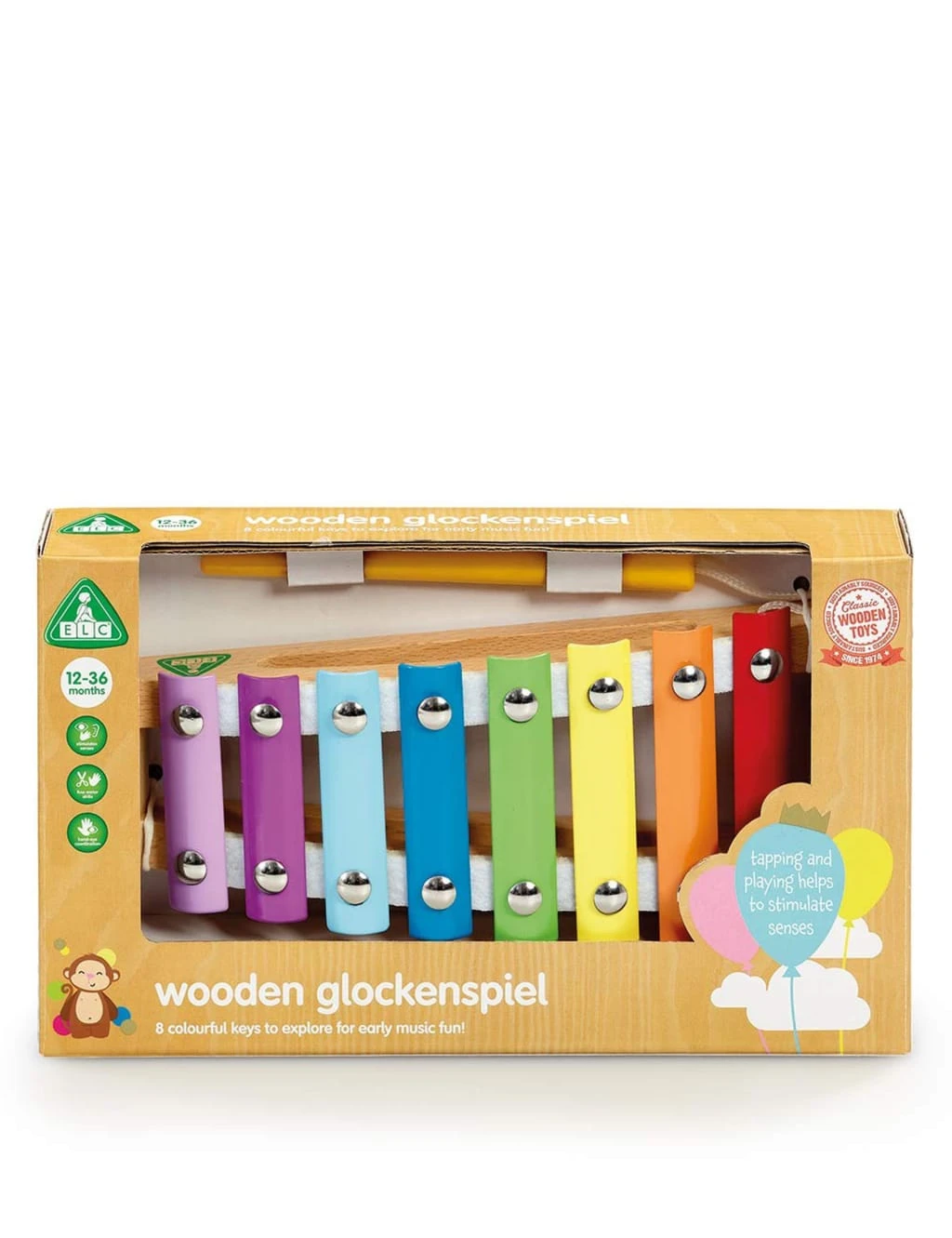 Wooden Glockenspiel (1-3 Yrs) 2 Wooden Glockenspiel (1-3 Yrs) - Image 2