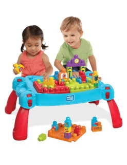 Mega Bloks Build And Learn Table (1-5 Yrs) -Marksandspencer Sale Store SD 10 T55 1807 NC X EC 3