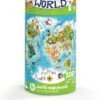 World Map Puzzle (5+ Yrs) -Marksandspencer Sale Store SD 10 T55 2511 NC X EC 0