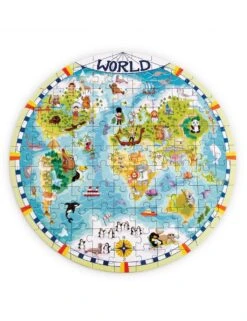 World Map Puzzle (5+ Yrs) -Marksandspencer Sale Store SD 10 T55 2511 NC X EC 2