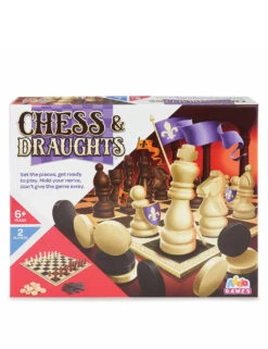 Chess And Draughts Game (6+ Yrs)