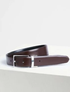 Jaeger Premium Leather Reversible Formal Belt -Marksandspencer Sale Store SD 10 T62 3101C YN X EC 3