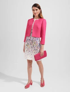 Cotton Rich Printed Knee Length Shift Dress -Marksandspencer Sale Store SD 10 T83 1440W Y8 X EC 3