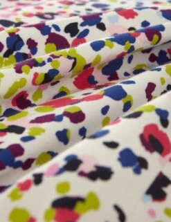 Cotton Rich Printed Knee Length Shift Dress -Marksandspencer Sale Store SD 10 T83 1440W Y8 X EC 6