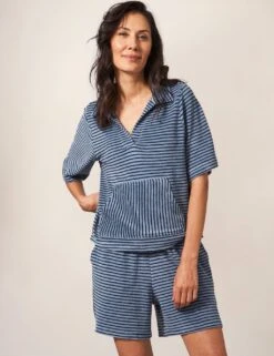 WHITE STUFF Pure Cotton Striped Shorts