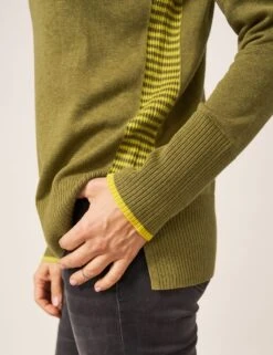 WHITE STUFF Cotton Blend Crew Neck Jumper -Marksandspencer Sale Store SD 10 T83 1949W J0 X EC 3