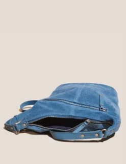 WHITE STUFF Suede Zip Detail Cross Body Bag -Marksandspencer Sale Store SD 10 T83 2031W E0 X EC 2