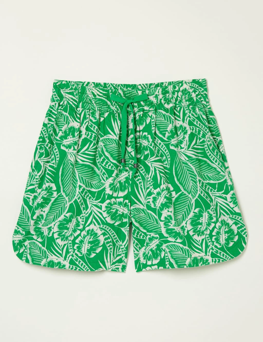 Linen Rich Floral Shorts 2 Linen Rich Floral Shorts - Image 2