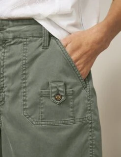 WHITE STUFF Pure Tencel™ Cargo Shorts -Marksandspencer Sale Store SD 10 T83 2284W J0 X EC 3