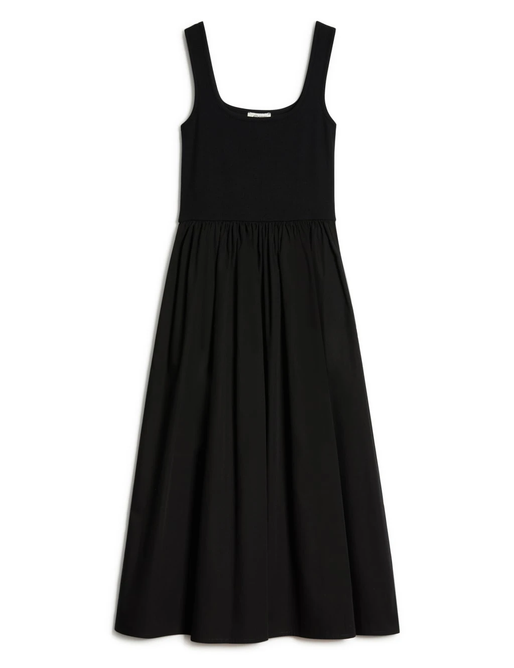 Organic Cotton Square Neck Midaxi Dress 2 Organic Cotton Square Neck Midaxi Dress - Image 2