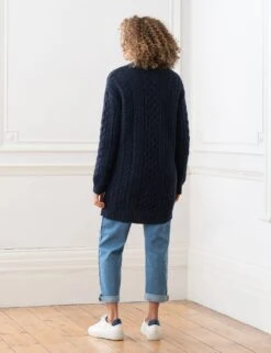 Celtic & Co. Pure Wool Cable Knit V-Neck Cardigan -Marksandspencer Sale Store SD 10 T83 2810 F0 X EC 2