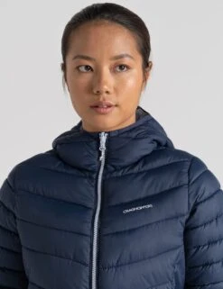 Craghoppers Quilted Hooded Short Puffer Jacket -Marksandspencer Sale Store SD 10 T83 3089W E4 X EC 3