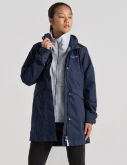 Craghoppers Waterproof Hooded Longline Raincoat