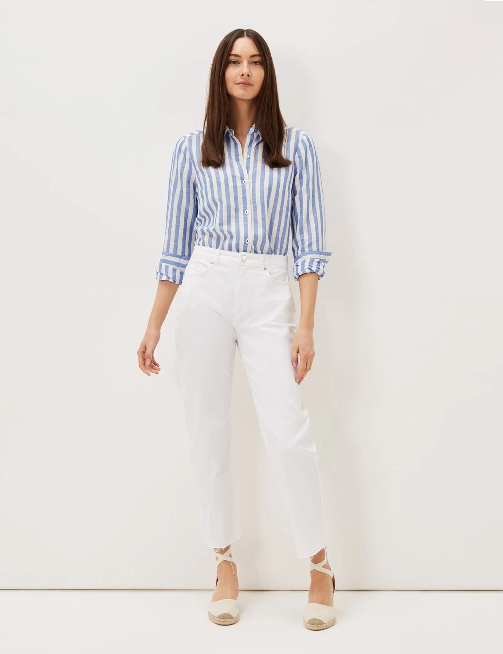 Raw Hem Straight Leg Jeans 3 Raw Hem Straight Leg Jeans - Image 3