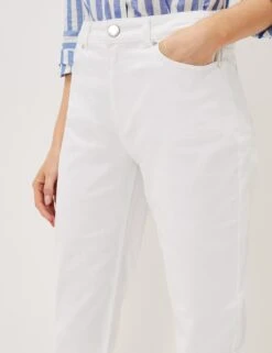 Raw Hem Straight Leg Jeans 10 Raw Hem Straight Leg Jeans -Marksandspencer Sale Store SD 10 T83 3097 Z0 X EC 3