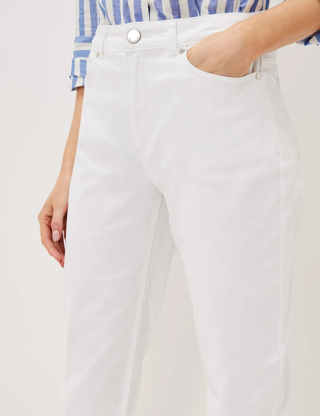 Raw Hem Straight Leg Jeans 5 Raw Hem Straight Leg Jeans - Image 5