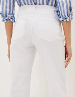 Raw Hem Straight Leg Jeans 11 Raw Hem Straight Leg Jeans -Marksandspencer Sale Store SD 10 T83 3097 Z0 X EC 4