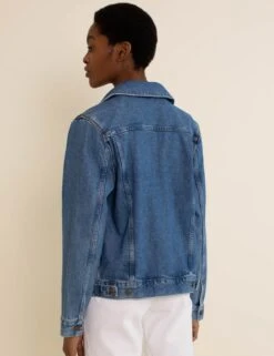 Organic Cotton Denim Jacket -Marksandspencer Sale Store SD 10 T83 3118 HP X EC 2
