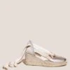WHITE STUFF Leather Metallic Wedge Espadrilles -Marksandspencer Sale Store SD 10 T83 3138W S0 X EC 0