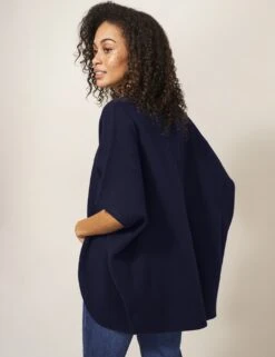 WHITE STUFF Cotton Rich V-Neck Relaxed Cardigan -Marksandspencer Sale Store SD 10 T83 4050W F0 X EC 1