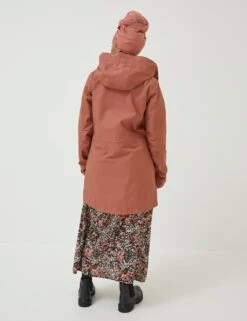 Cotton Rich Hooded Raincoat -Marksandspencer Sale Store SD 10 T83 4586W N0 X EC 3