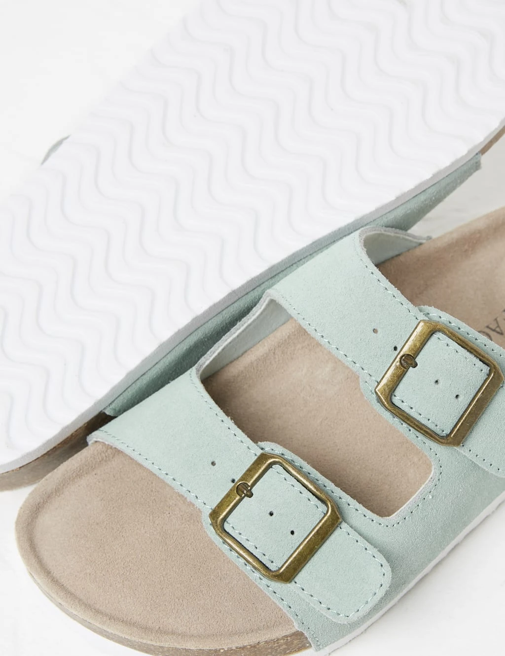 Suede Flat Sliders 3 Suede Flat Sliders - Image 3