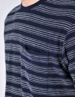 Pure Cotton Striped Crew Neck T-Shirt -Marksandspencer Sale Store SD 10 T83 4602M E4 X EC 2