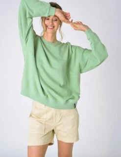 Pure Cotton Oversized Sweatshirt
