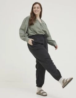 Pull On Cuffed Joggers