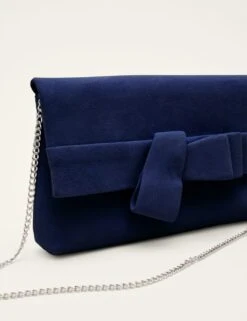Suede Chain Strap Clutch Bag -Marksandspencer Sale Store SD 10 T83 6119 E0 X EC 3