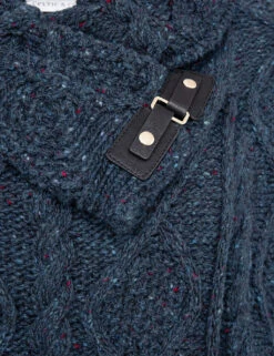 Celtic & Co. Pure Wool Funnel Neck Longline Coatigan -Marksandspencer Sale Store SD 10 T83 6411 F4 X EC 1