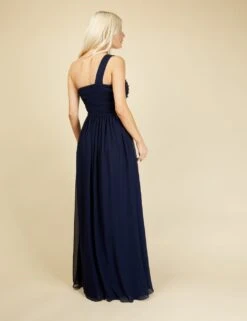 Little Mistress Embellished One Shoulder Maxi Waisted Dress -Marksandspencer Sale Store SD 10 T83 6442 F0 X EC 3