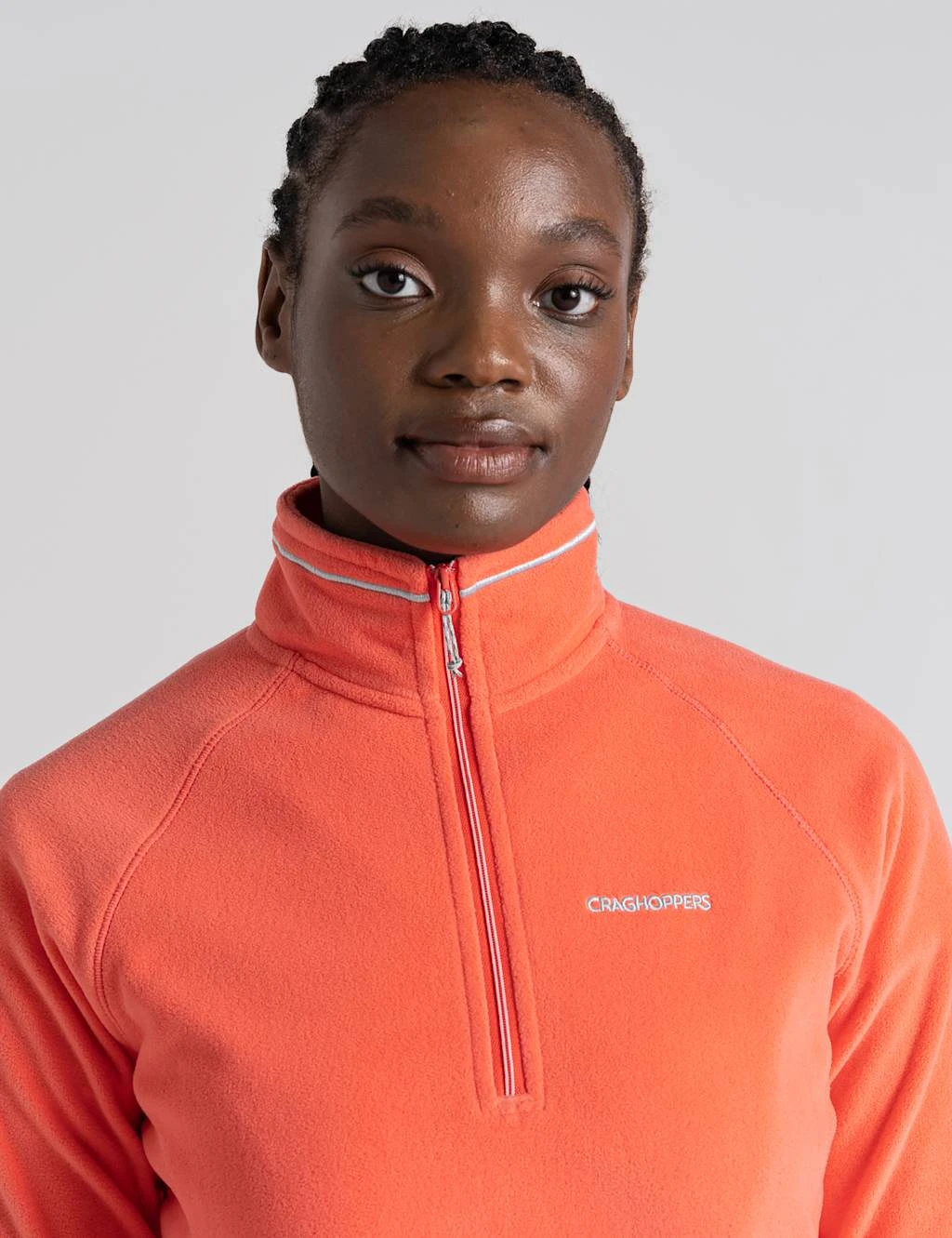 Craghoppers Fleece Funnel Neck Half Zip Sweatshirt 5 Craghoppers Fleece Funnel Neck Half Zip Sweatshirt - Image 5