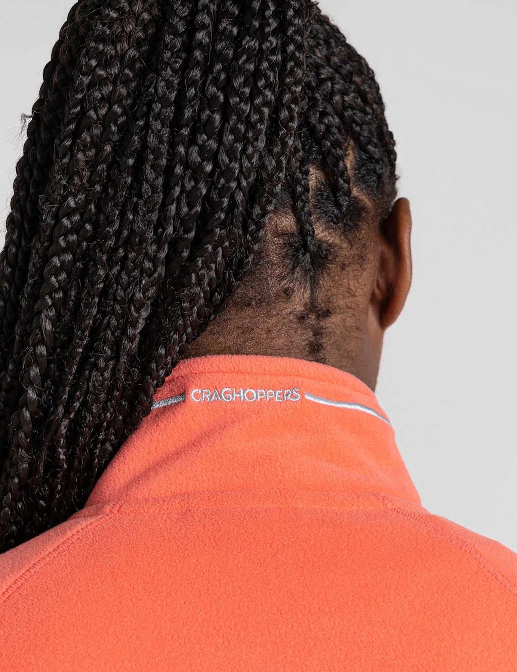 Craghoppers Fleece Funnel Neck Half Zip Sweatshirt 7 Craghoppers Fleece Funnel Neck Half Zip Sweatshirt - Image 7