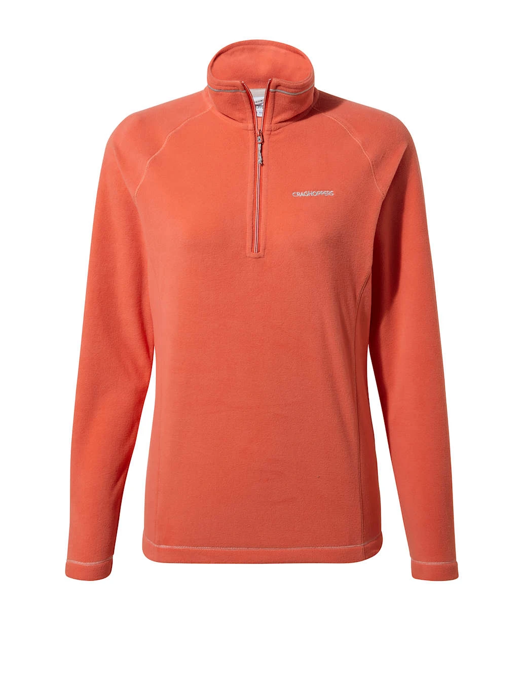 Craghoppers Fleece Funnel Neck Half Zip Sweatshirt 2 Craghoppers Fleece Funnel Neck Half Zip Sweatshirt - Image 2