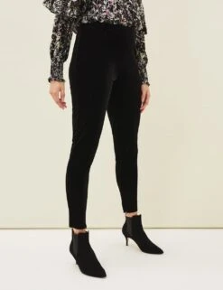 Velvet Leggings -Marksandspencer Sale Store SD 10 T83 6817 Y0 X EC 1