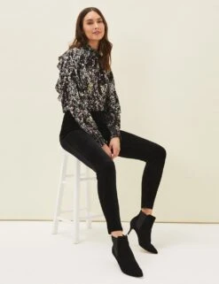 Velvet Leggings -Marksandspencer Sale Store SD 10 T83 6817 Y0 X EC 2