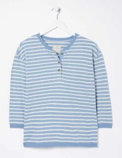 Pure Cotton Striped Sweatshirt 5 Pure Cotton Striped Sweatshirt -Marksandspencer Sale Store SD 10 T83 6983W E0 X EC 90