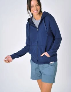 Pure Cotton Zip Up Hoodie